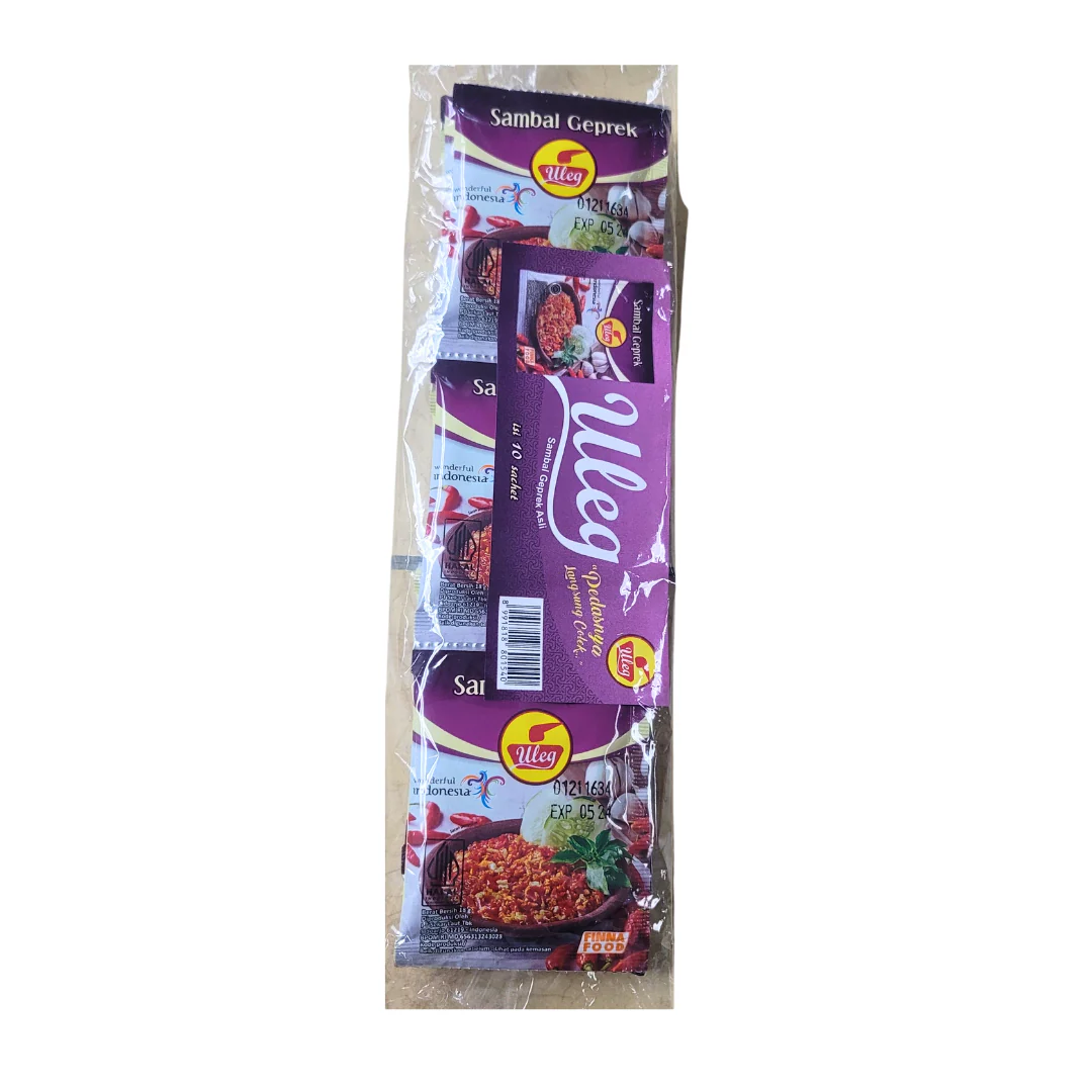 Finna Uleg Sambal Geprek (10 sachets x 18 g)