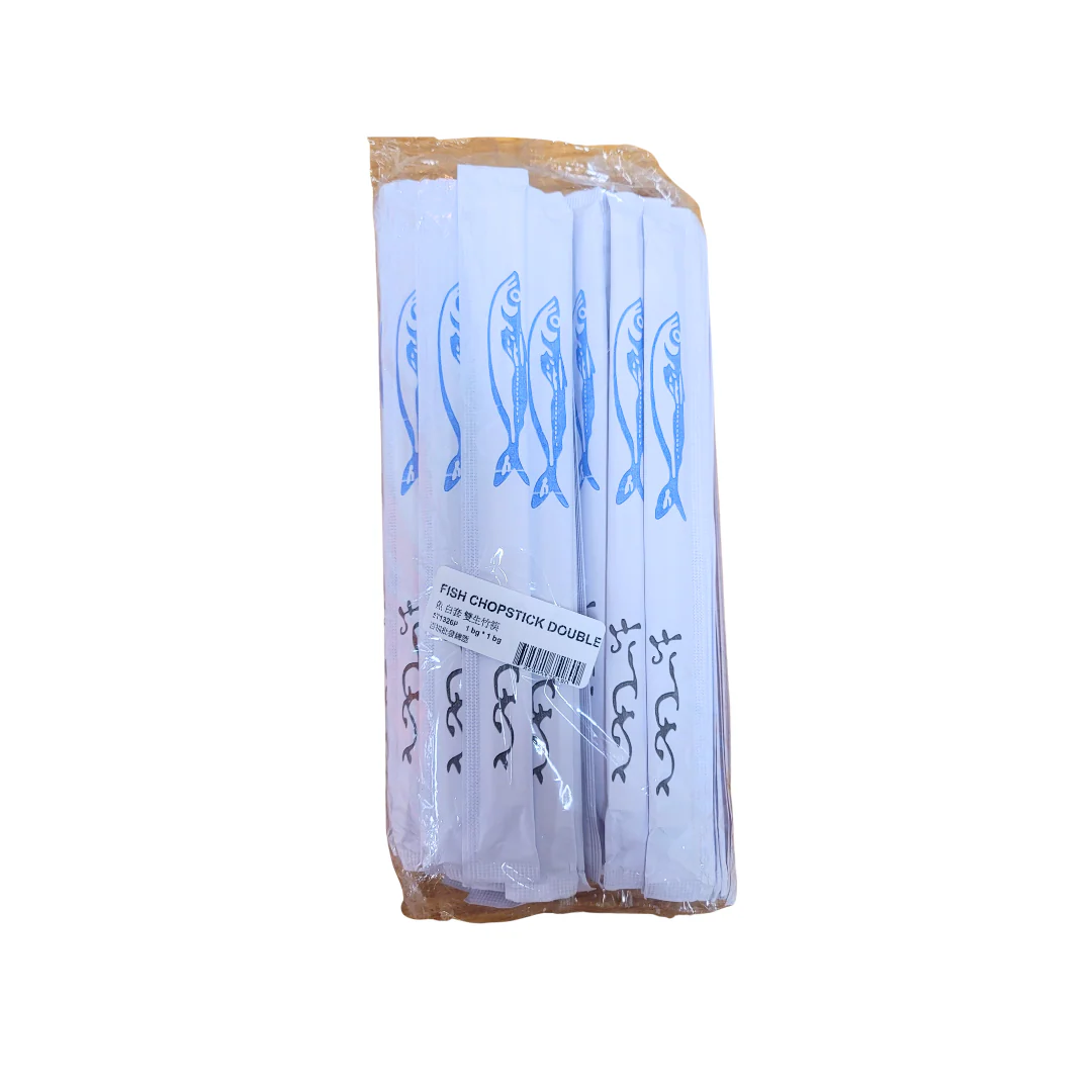 Fish Chopstick White Enveleope