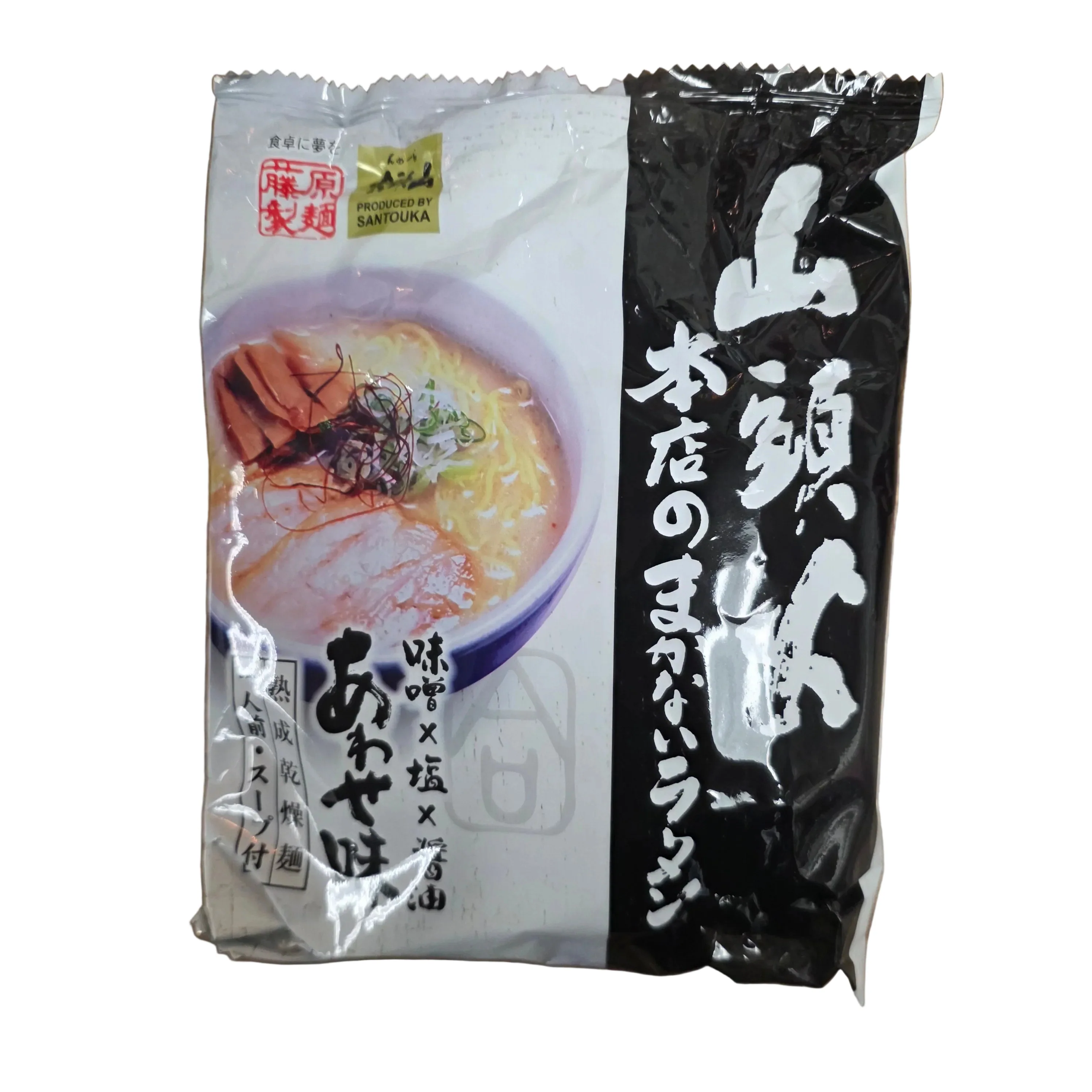 Fujiwara Santouka Miso Soy Sauce Flavor 127g (Noodles 70g)