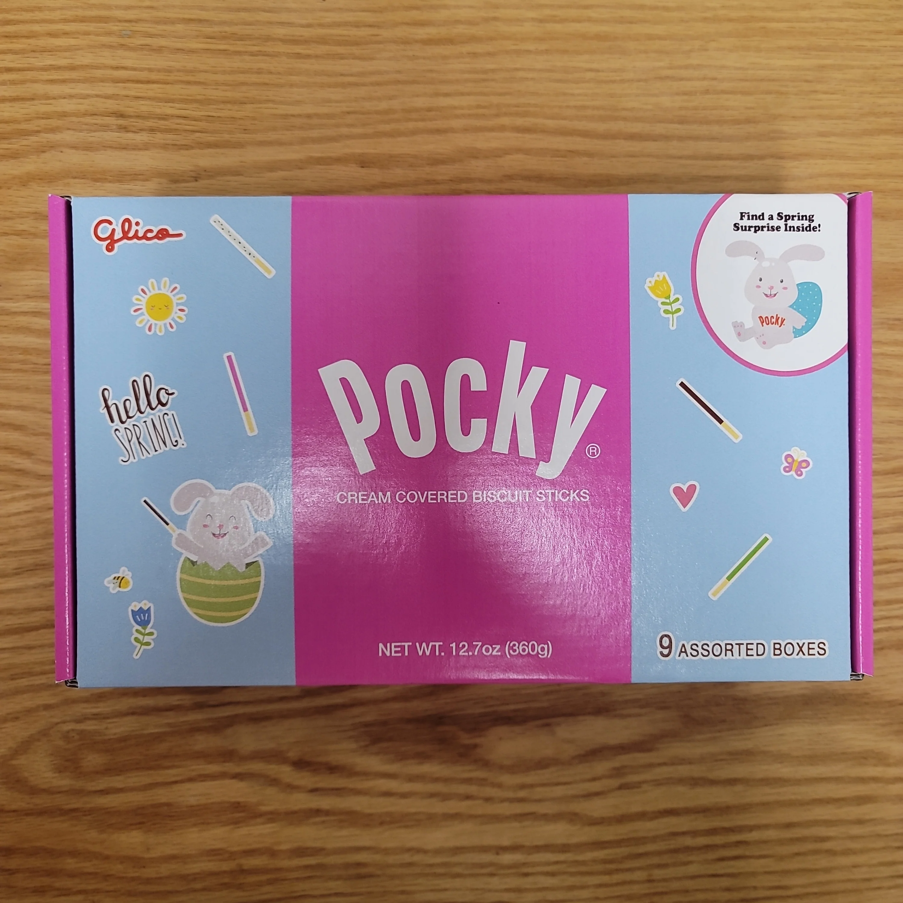 Glico Pocky Box With Bunny Toy - Easter Edition