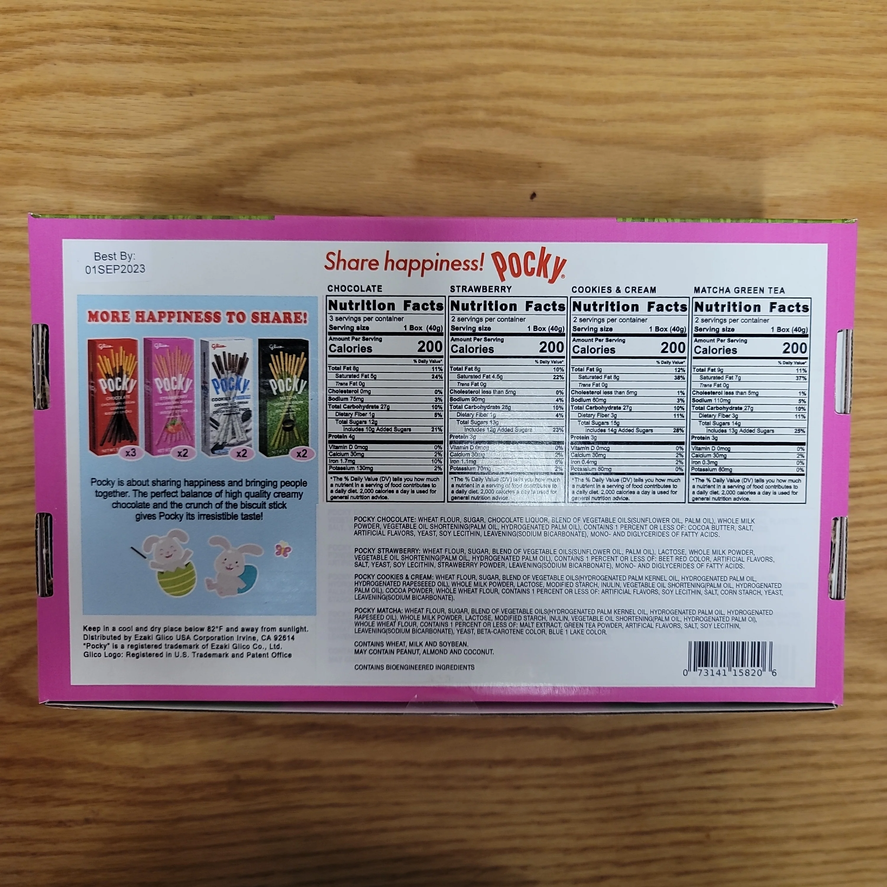 Glico Pocky Box With Bunny Toy - Easter Edition - Image 2