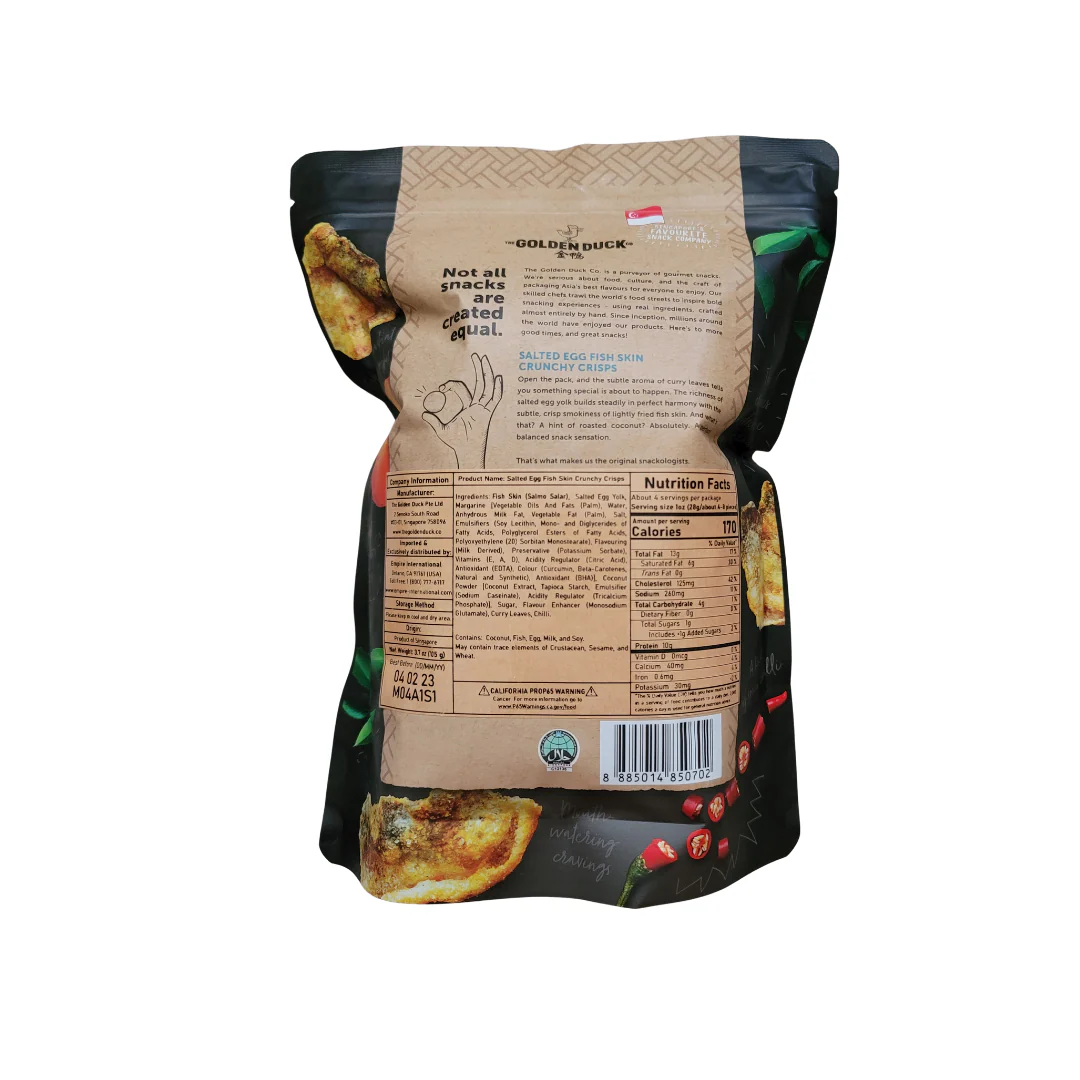 Golden Duck Salted Egg Fish Skin - Image 2