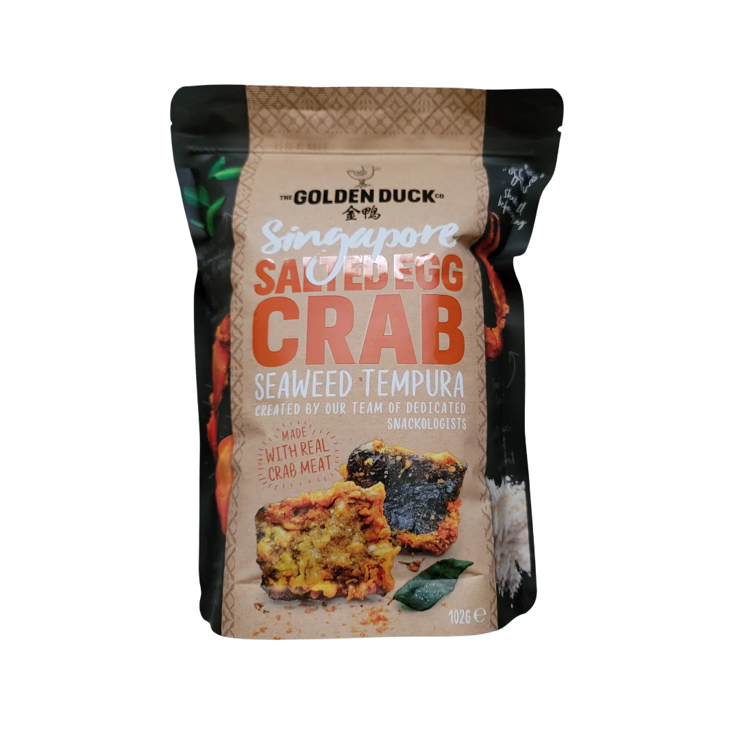 # Golden Duck Singapore Salted Egg Crab Seaweed Tempura 102 g