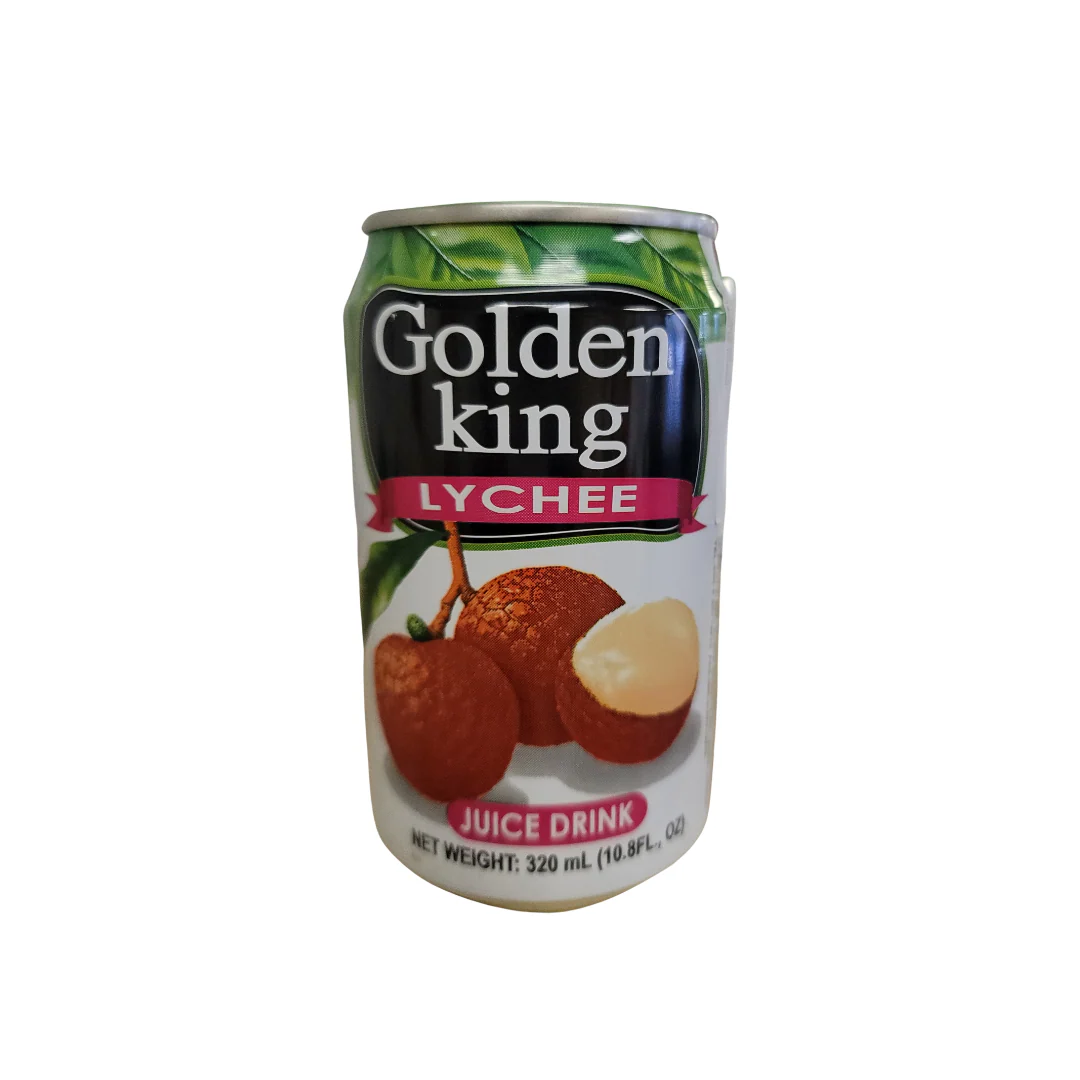 Golden King Lychee Juice Drink 10.8 oz - Image 3