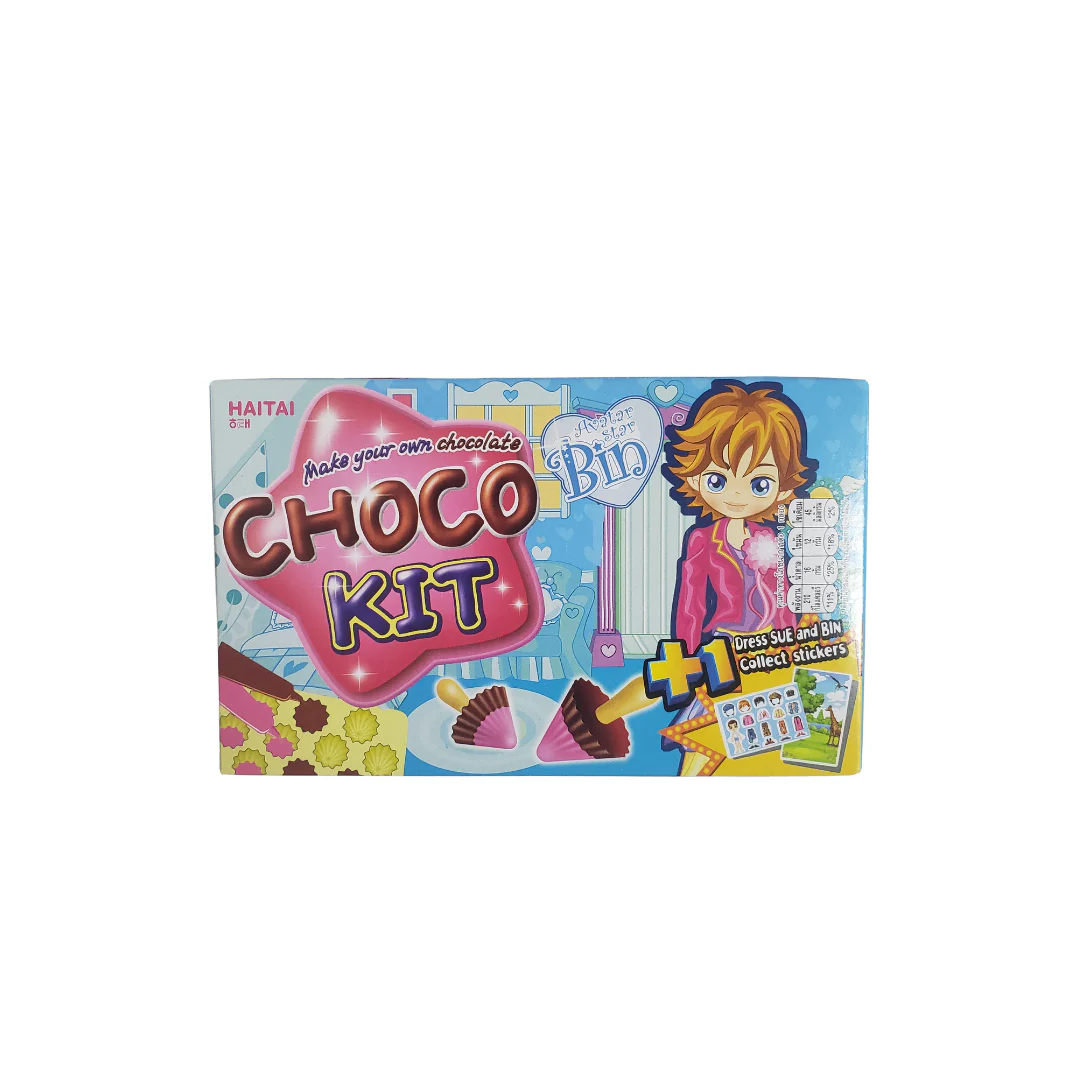 Haitai Choco Kit make Your Own Bin (Blue) 38.3 g