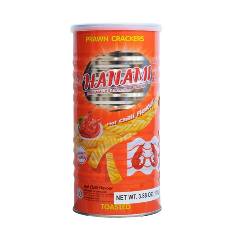 #Hanami Prawn Crackers Hot 110 g (Can)