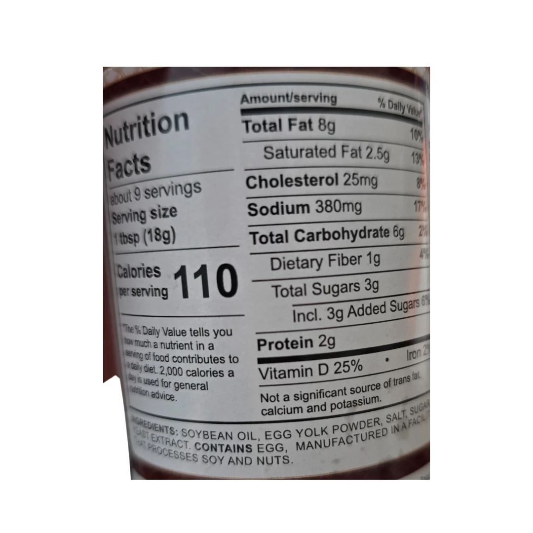 Happy Belly Salted Egg Yolk Paste 6 Oz - Image 3