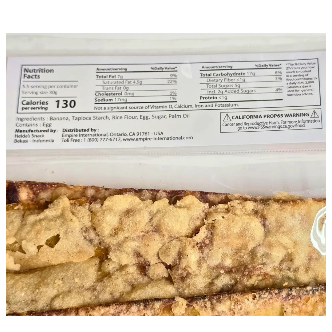 Helda Fried Banana Sale Pisang 165 g - Image 2