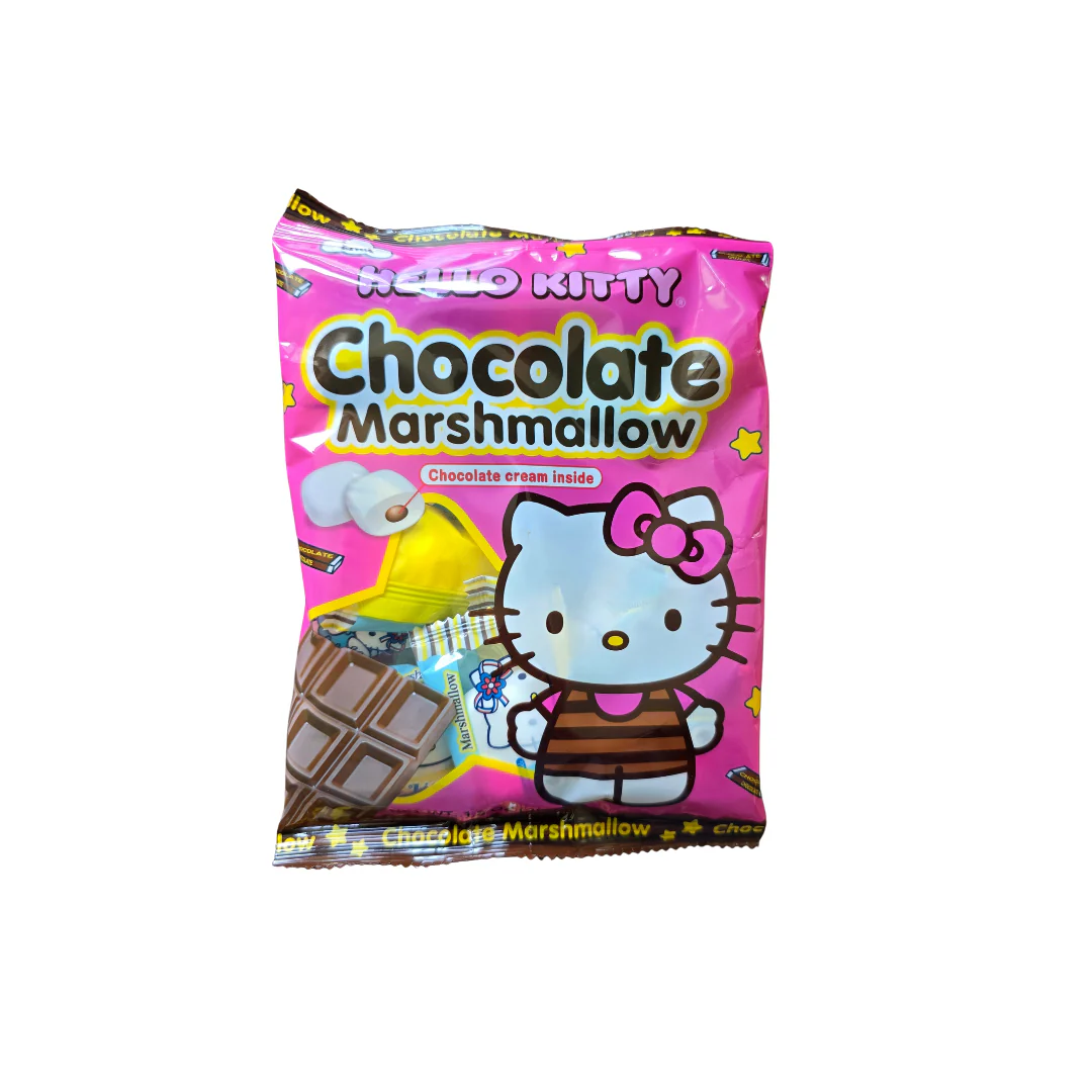 Hello Kitty Chocolate Filled Marshmallow 1.3 Oz