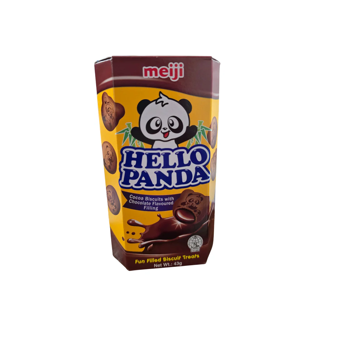 Hello Panda Chocolate Cookies with Chocolate Filling 43 g