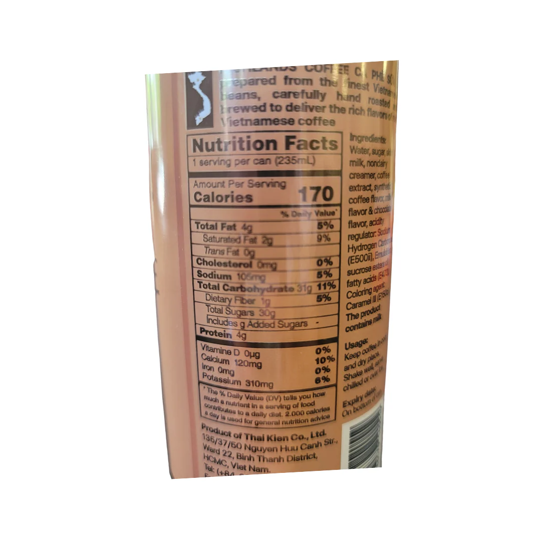 # Highlands Ca Phe Sua Milk Coffee 7.9 Oz - Image 3