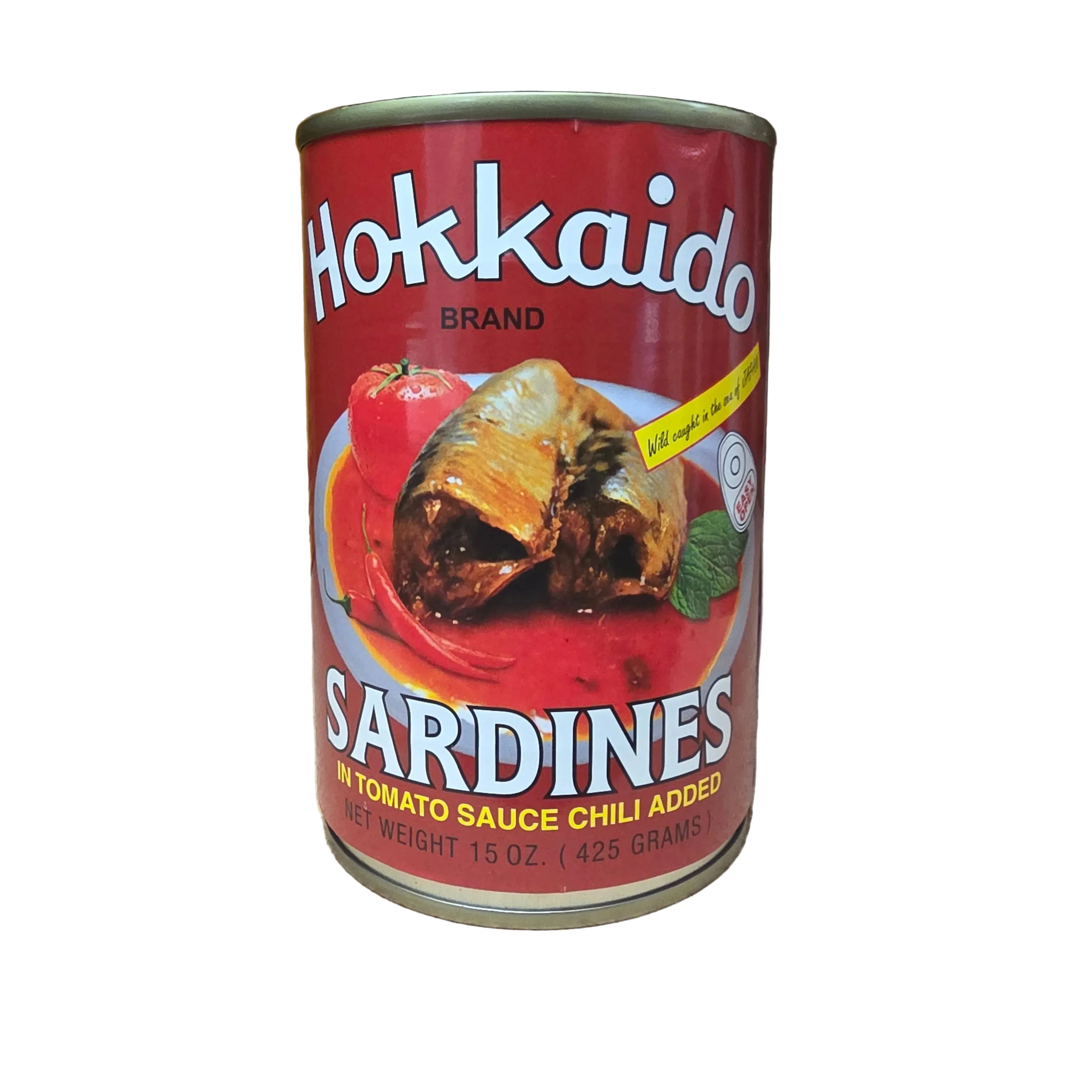 Hokkaido Sardines in Tomato Sauce Chili (Red Big) 15 Oz (425 g)