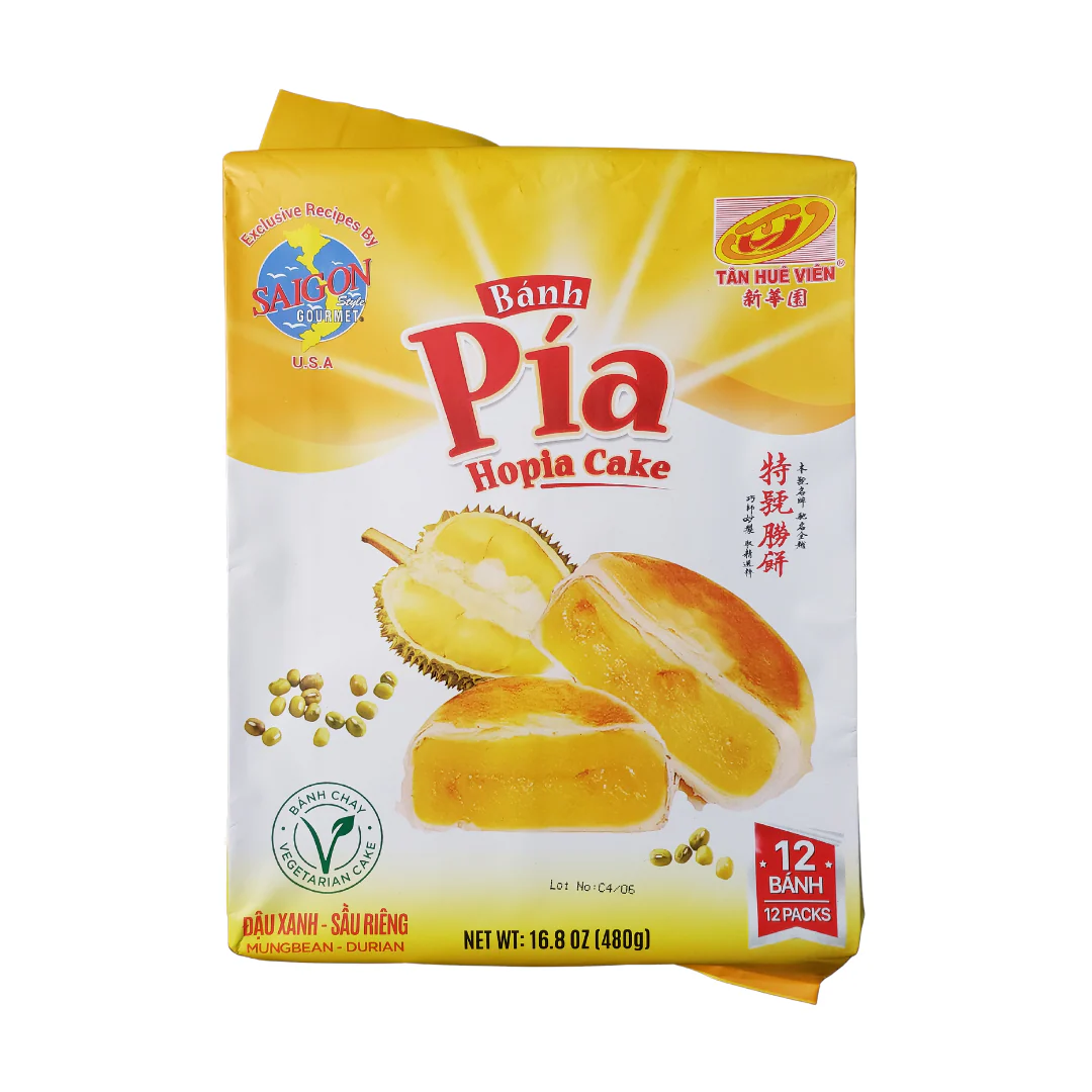 Hopia Cake Banh Pia 12 Counts Mungbean Durian