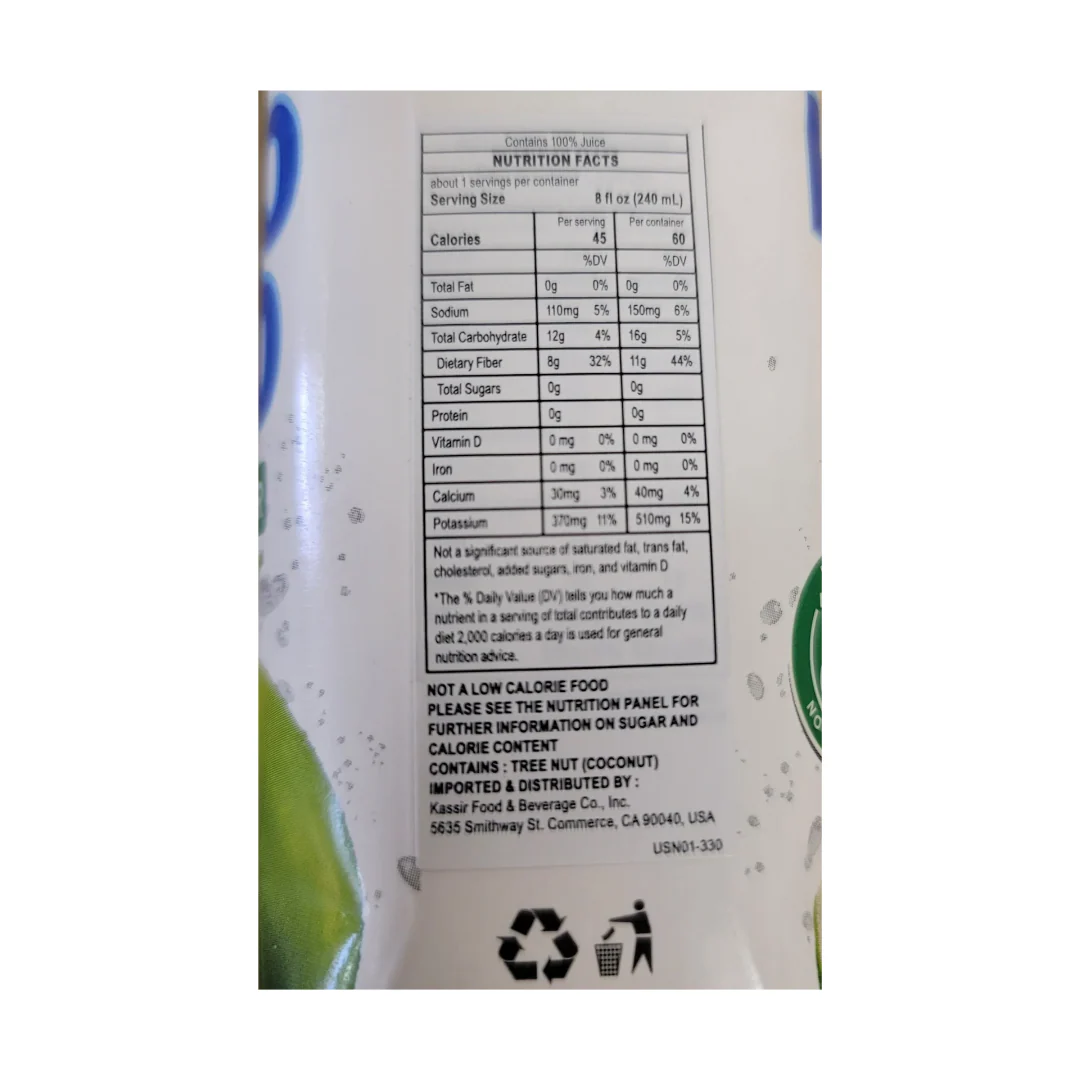 Hydro Coco Coconut Water Drink 330 ml No added sugar - Image 2