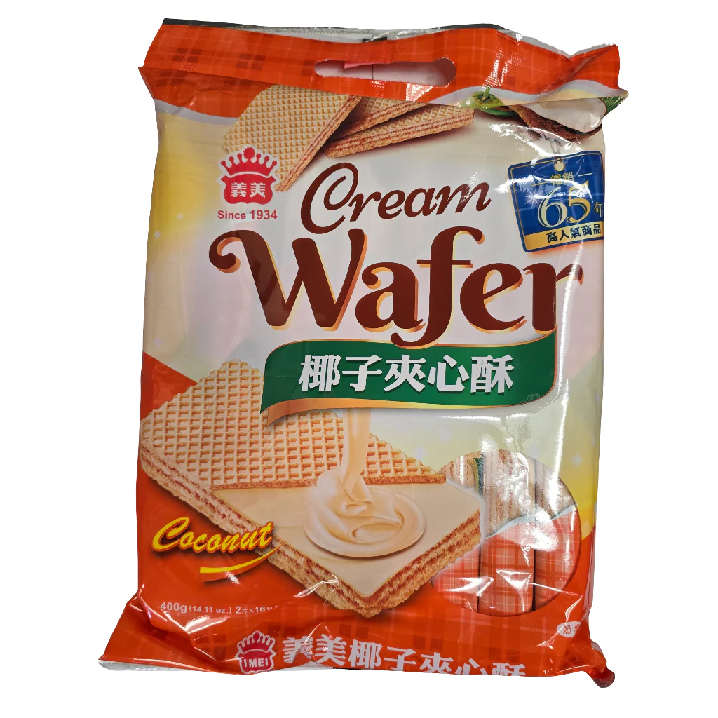 Imei Cream Wafer Coconut 400 g