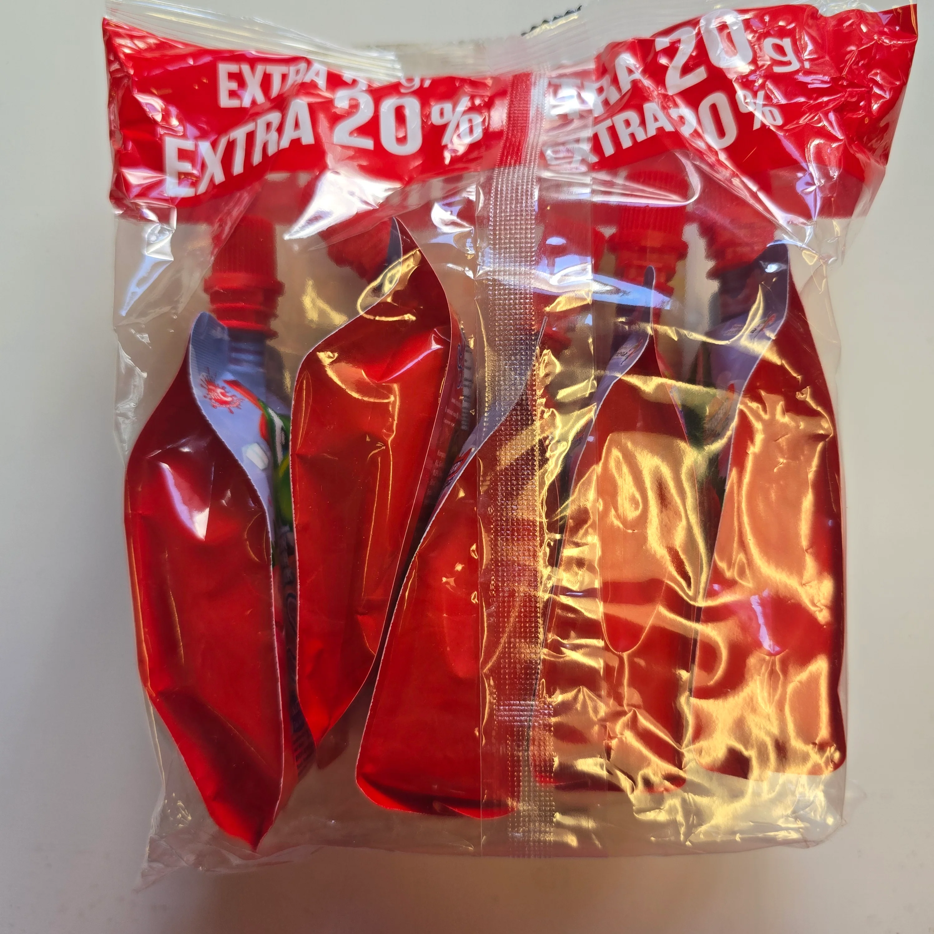 Inaco Jelly Drink Strawberry (5x120g) - Image 2