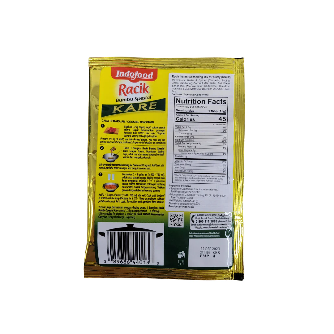 Indofood Kare 45 g - Image 2
