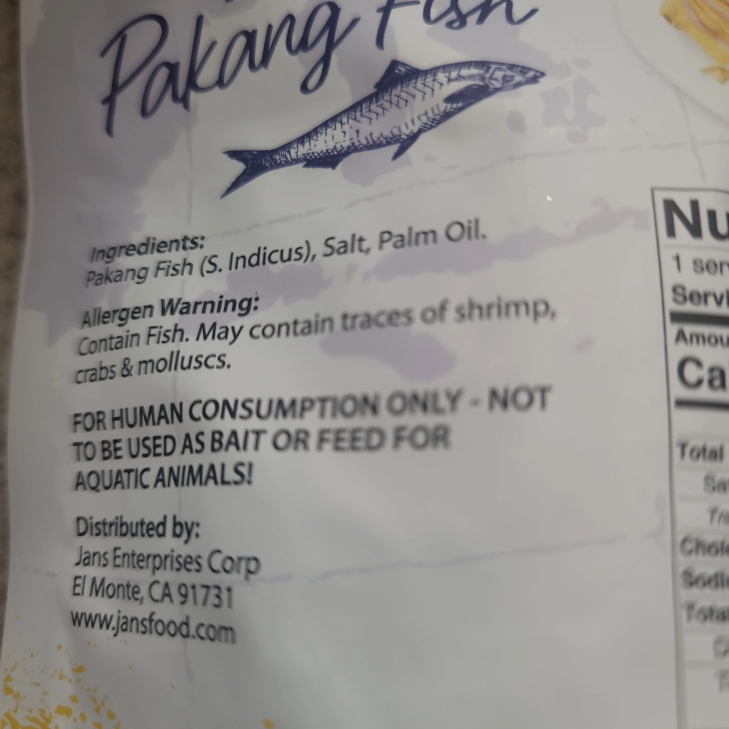 Jans Fried Pakang Fish  40 gr - Image 2