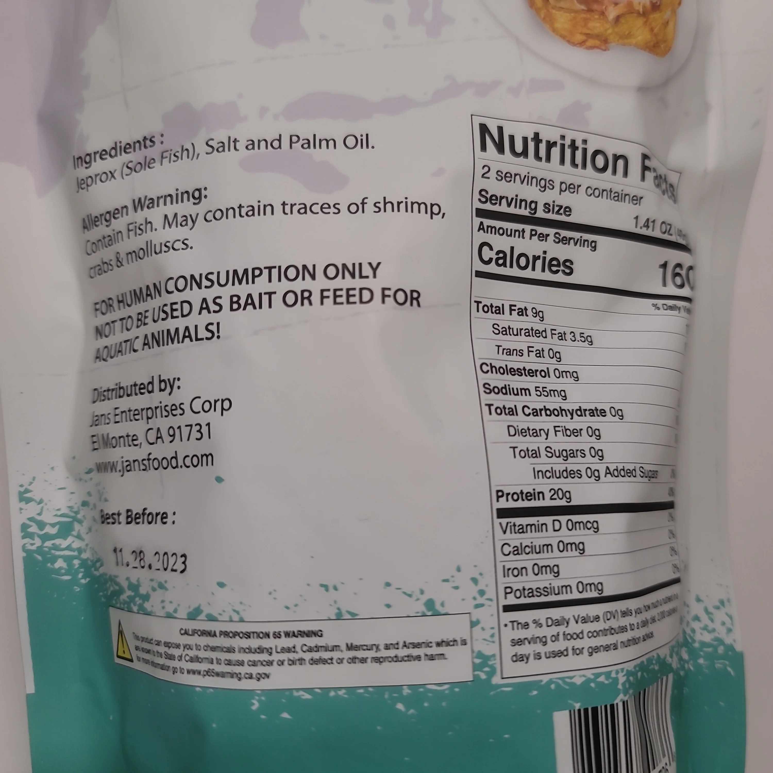 Jans Jeprox Fish Ready to Eat 2.82 Oz (80 g) - Image 2