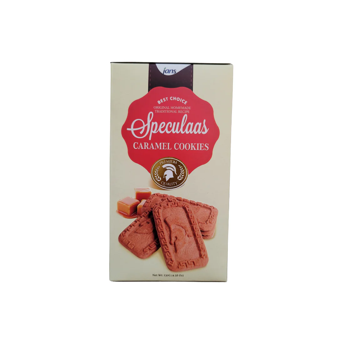 #Jans Speculaas Caramel Cookies 4.58 Oz