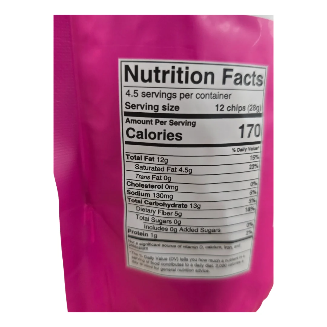 # Jans Tempeh Soybean Chips Original 4.4 Oz (125 g) - Image 2