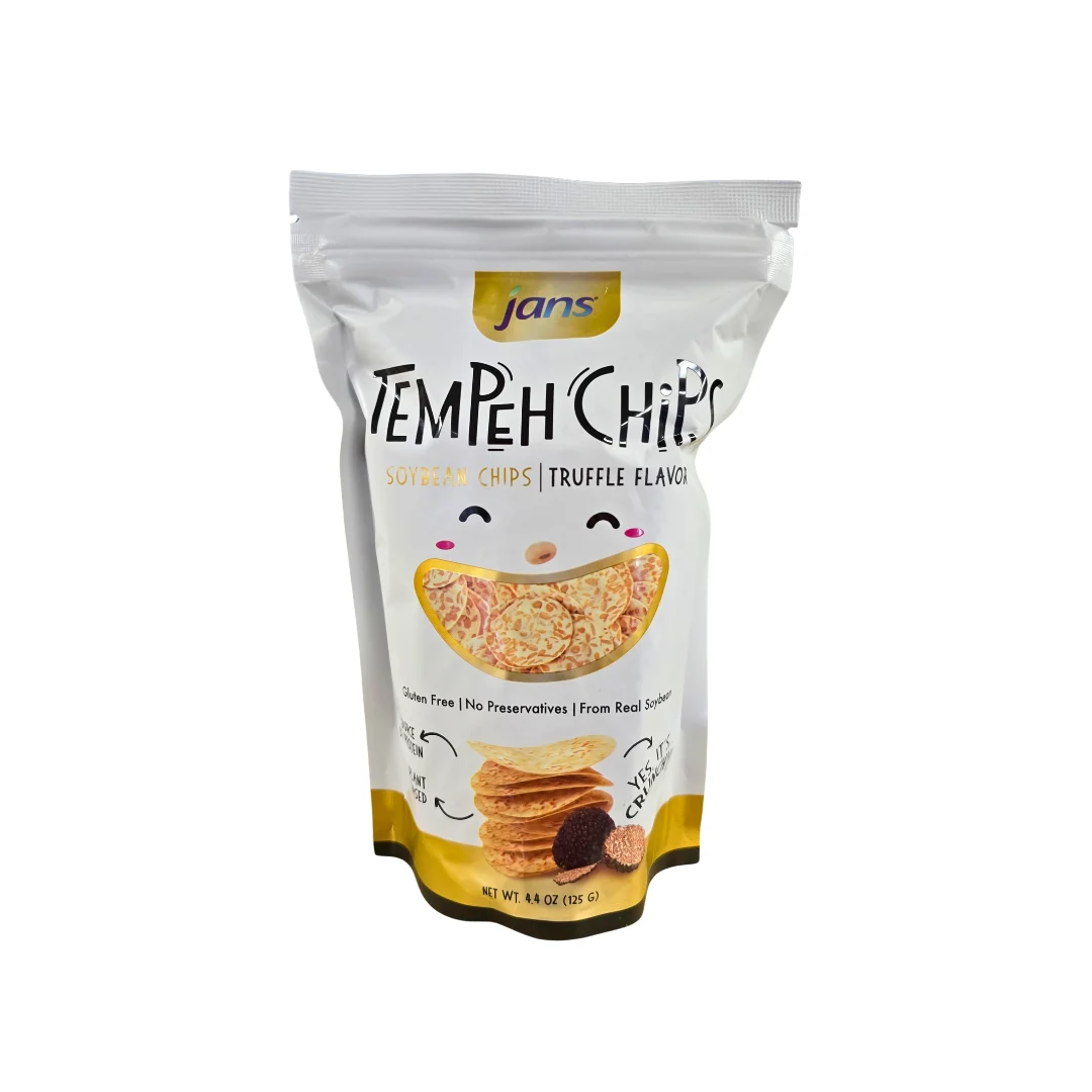 # Jans Tempeh Soybean Chips Truffle Flavor 4.4 Oz (125 g)