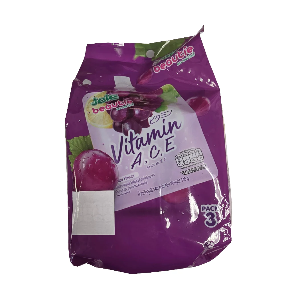 Jelle Beautie Grape Vitamin A C E (3x140 g)