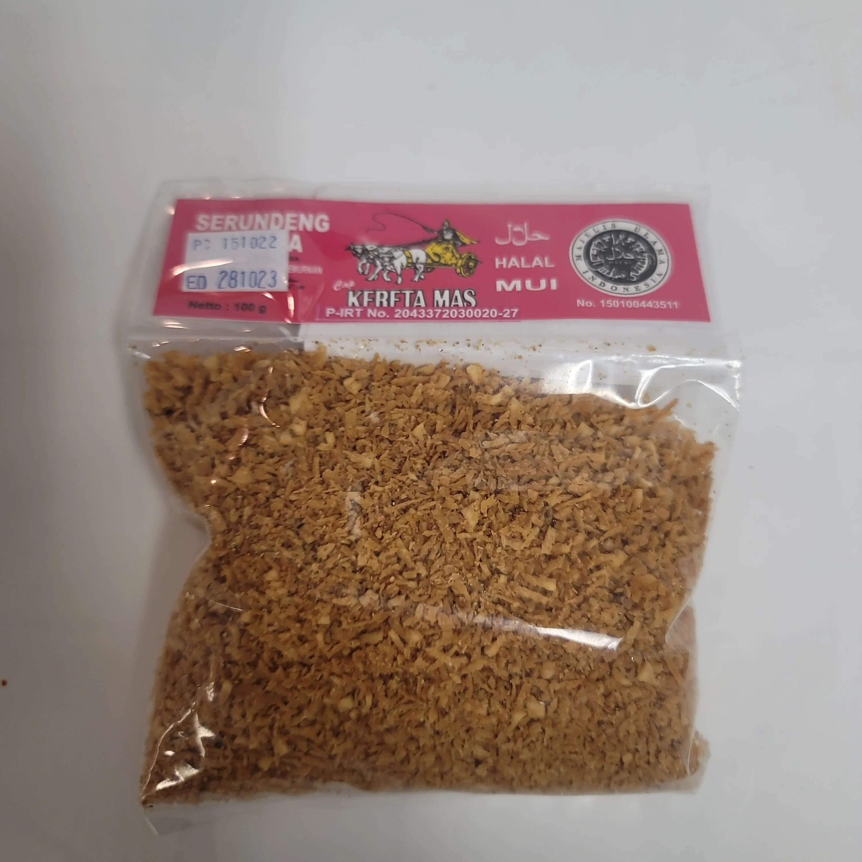 Kereta Mas  Serundeng 3.5 Oz