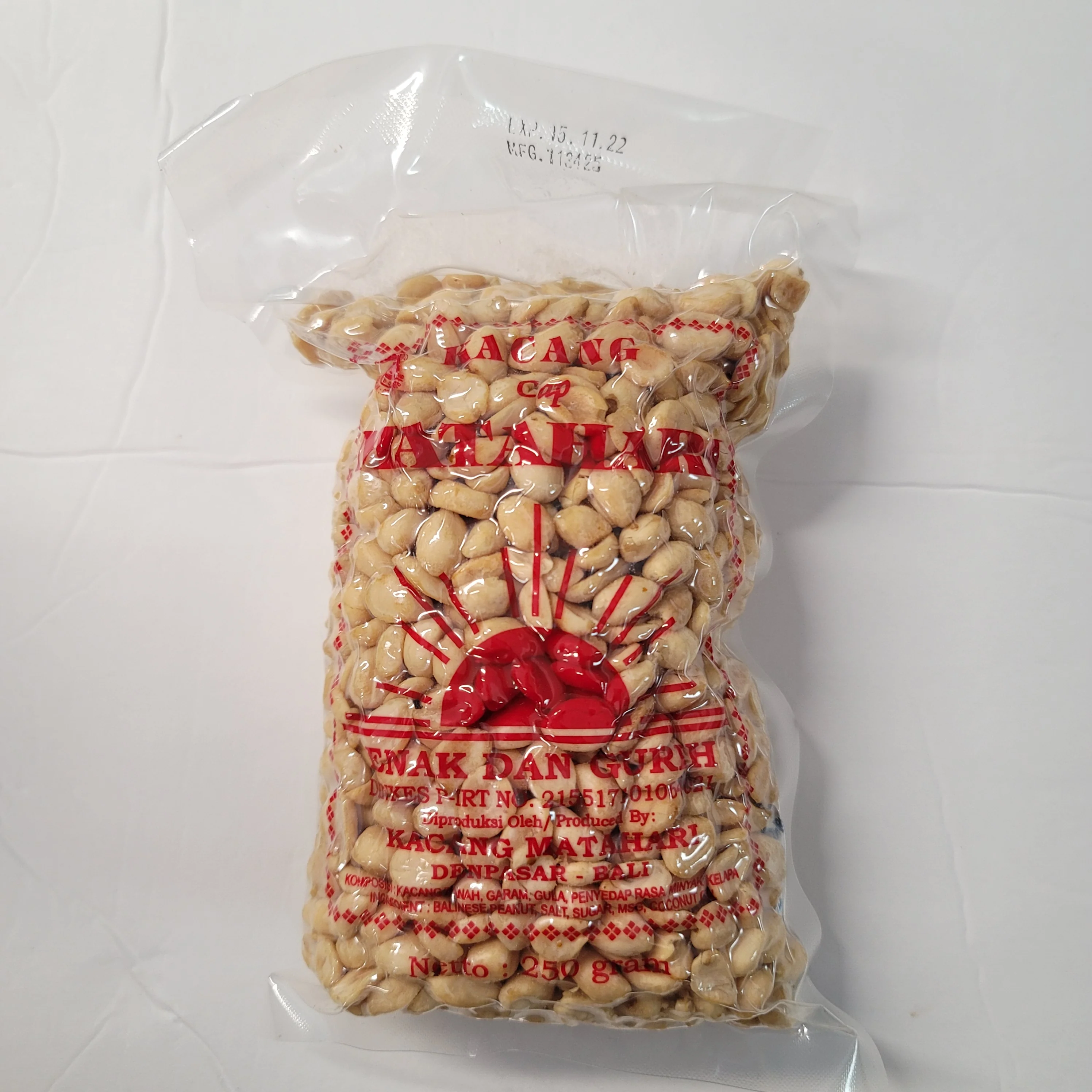 # Kacang Bali Matahari 250 g