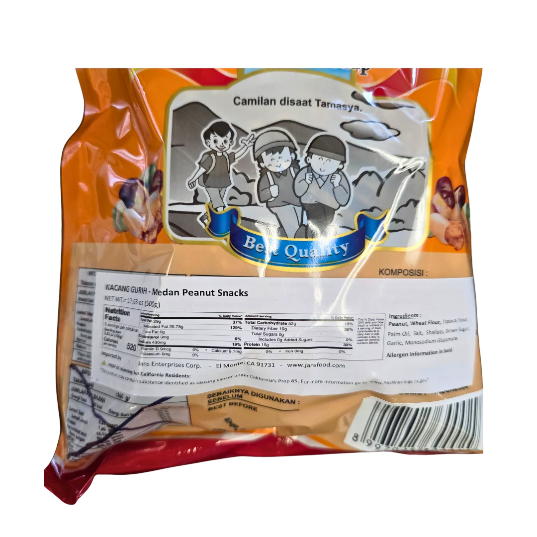 Kacang Gurih Kacang Medan Peanuts 500 g - Image 2
