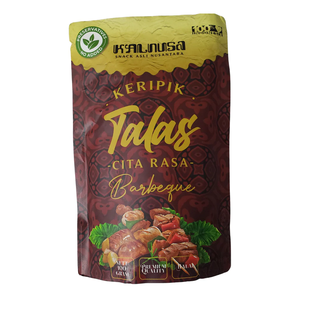 Kalnusa Keripik Talas Barbeque 100 gram