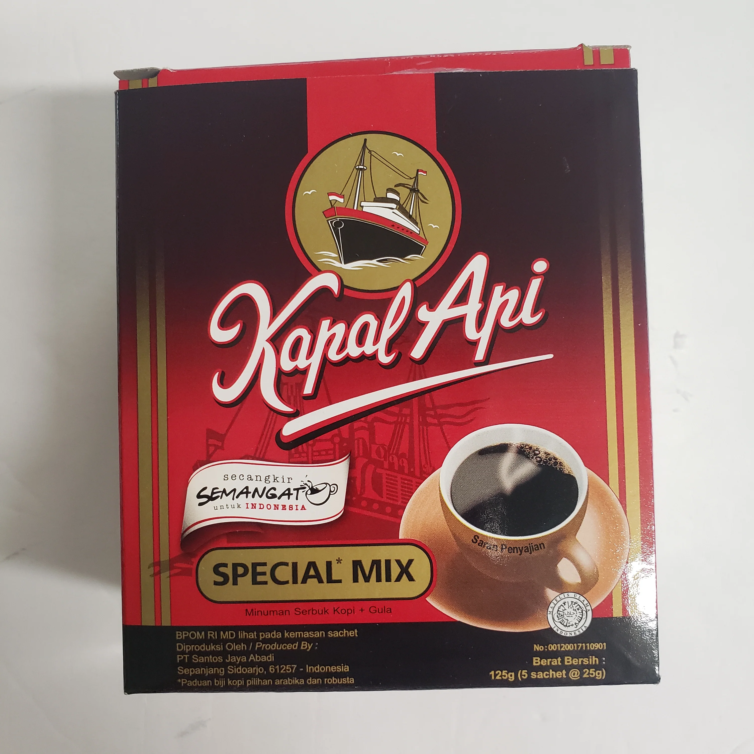 Kapal Api Special Mix (5 x 25 g)