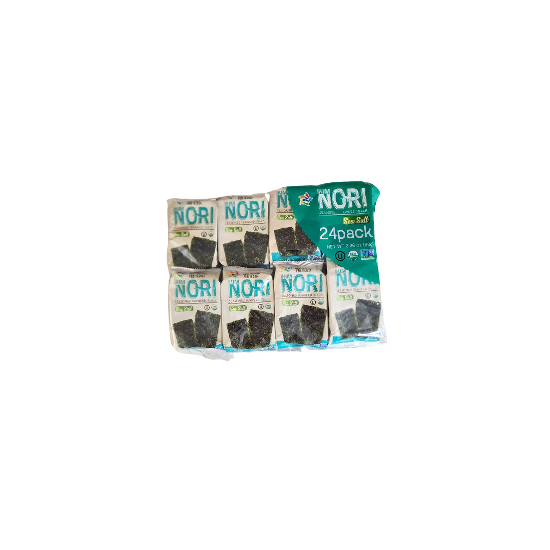KC Kim Nori Seasalt Seaweed 24x0.14oz