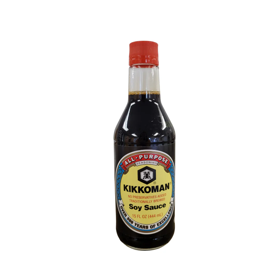 Kikkoman Soy Sauce 15 fl oz (444 ml) - Image 2