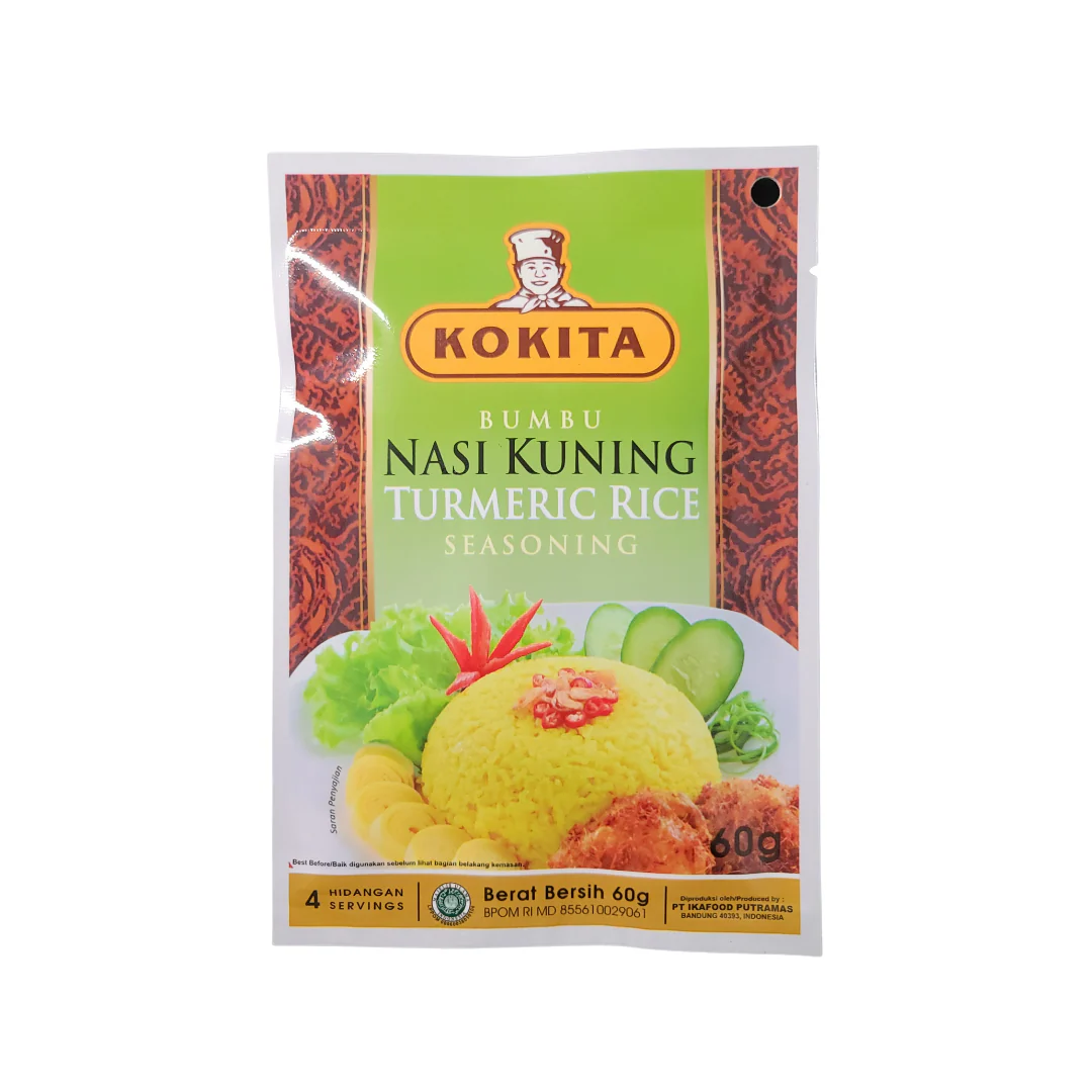 Kokita Yellow Rice 1.4 oz (Bumbu Nasi Kuning)