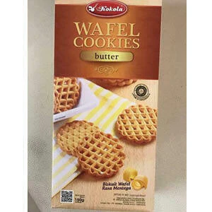 Kokola Waffle Cookies Butter 3.52 oz