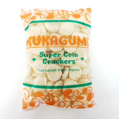 Kukagumi Super Coin Crackers (Ready to Eat) 5.29 oz