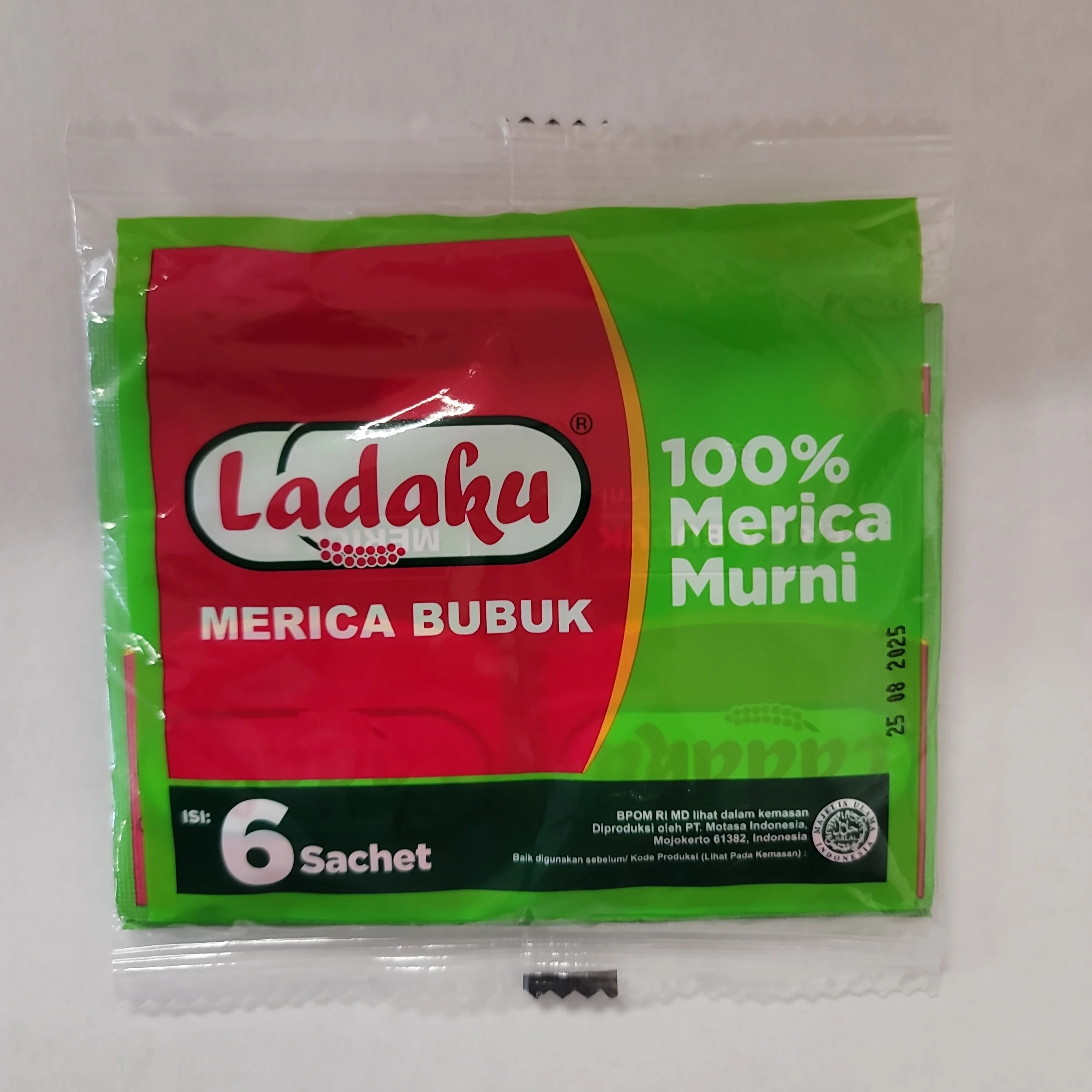 Ladaku Merica Bubuk Sachets 6x2.5g - Image 2