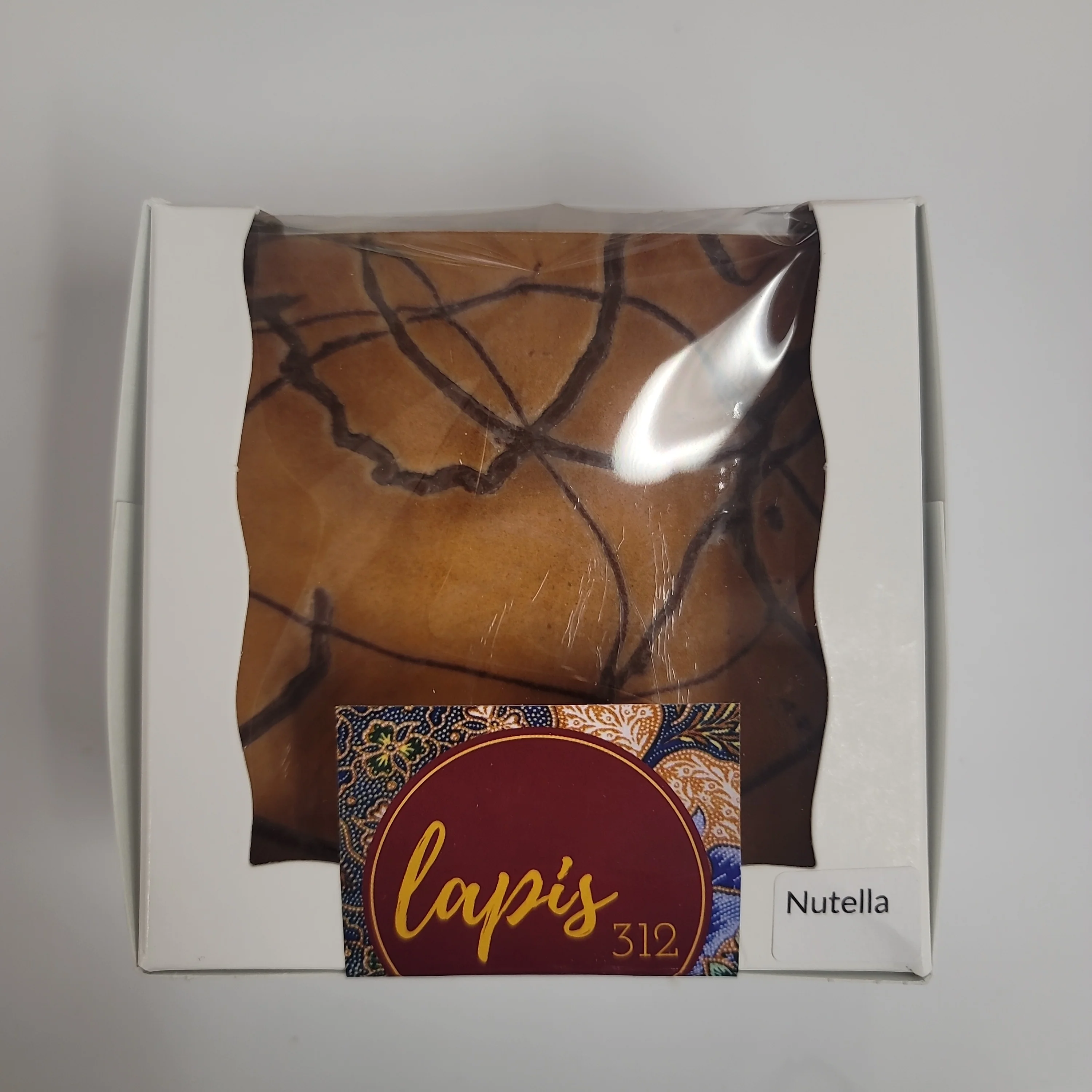 Lapis 312 Kue Lapis Legit 4" x 4" Nutella