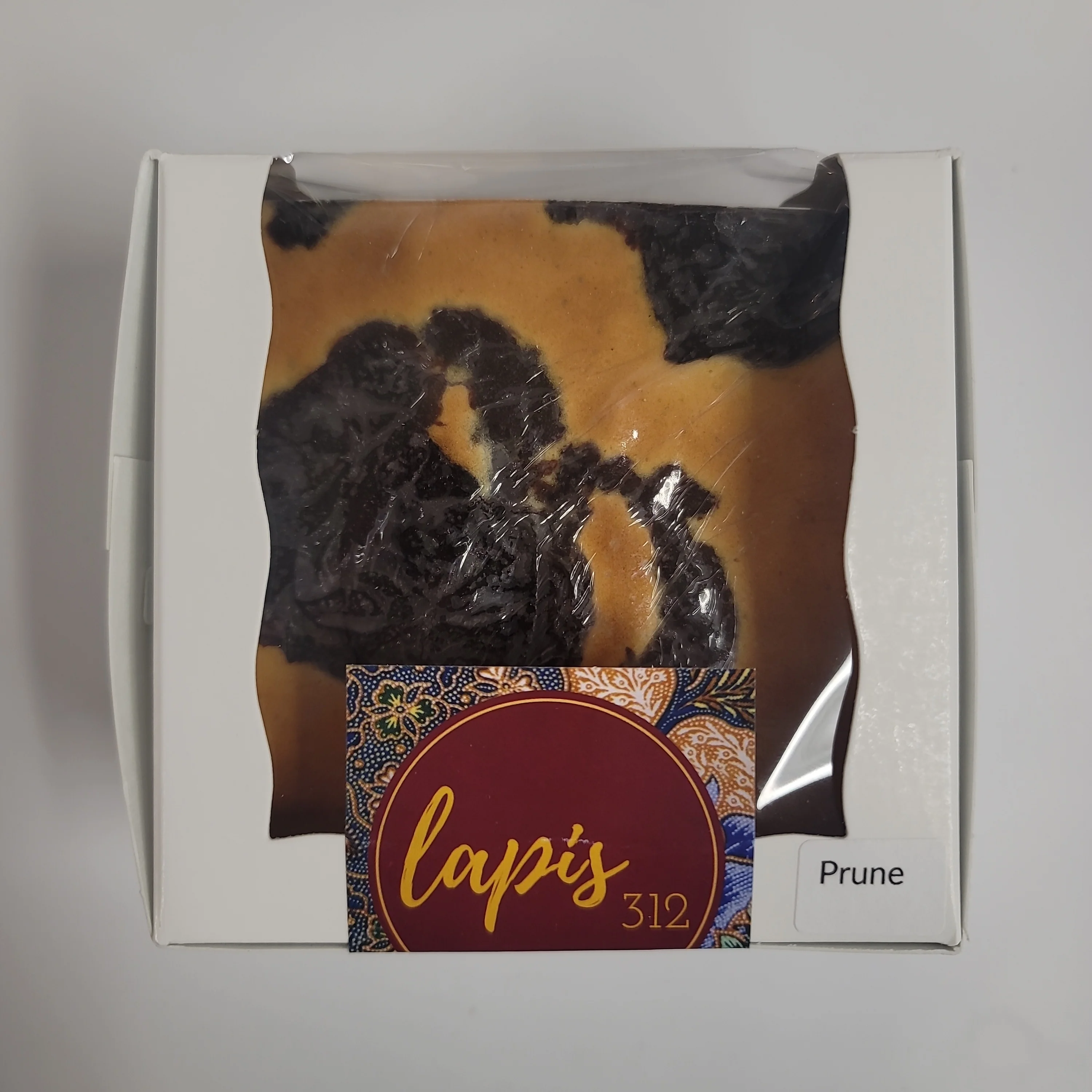 Lapis 312 Kue Lapis Legit 4" x 4" Prune