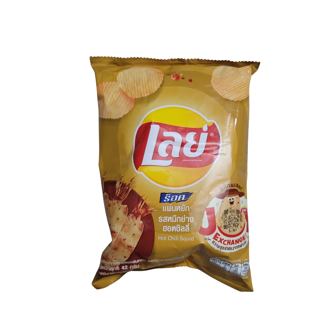 Lays Hot Chilli Squid Potato Chips 1.76 Oz