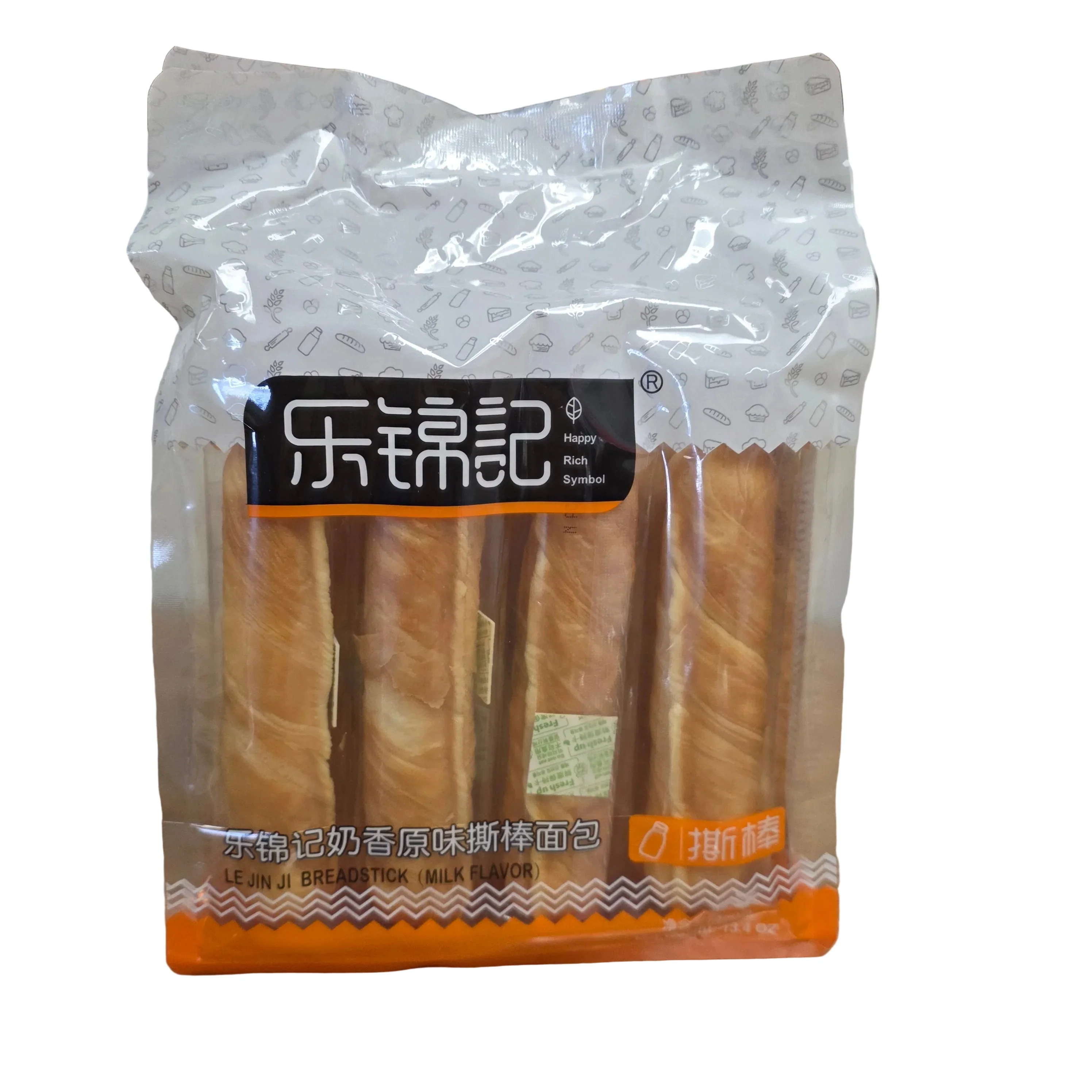 Le Jin Ji Breadstick MIlk Flavor 12 pcs (Net. weight 380 g)