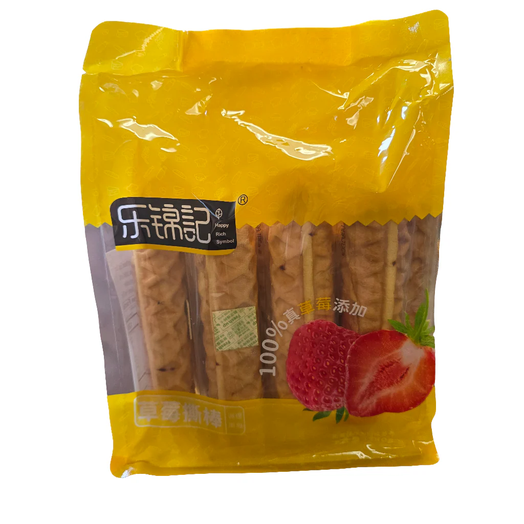 Le Jin Ji Breadstick Strawberry Flavor 12 pcs (Net. weight 13.4 oz)