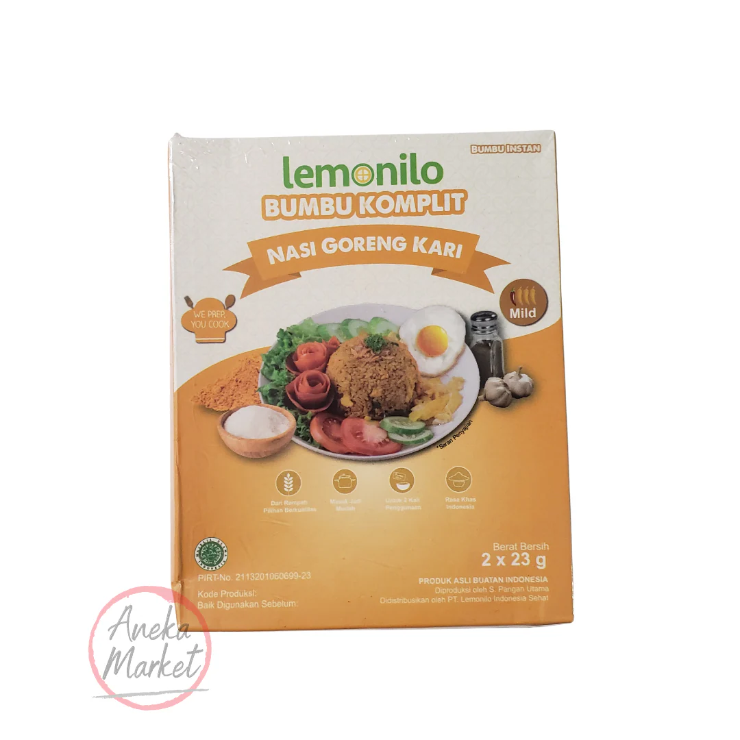 Lemonilo Bumbu Kumplit Nasi Goreng Kari 46 g