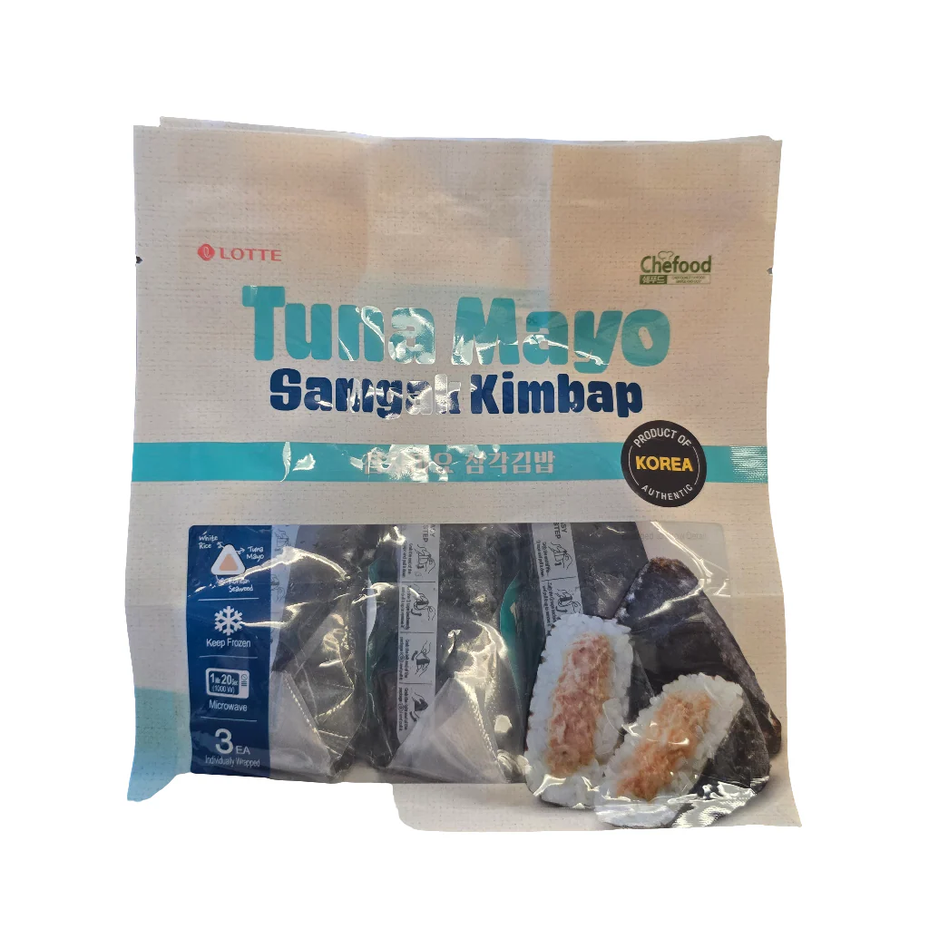 Lotte Tuna Mayo Samgak Kimbab 3 x 110 g (Frozen)