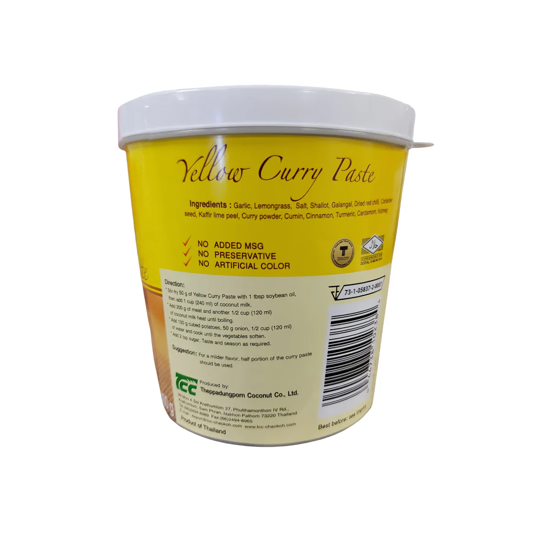 # Mae Ploy Yellow Curry Paste (S) 14 Oz - Image 2