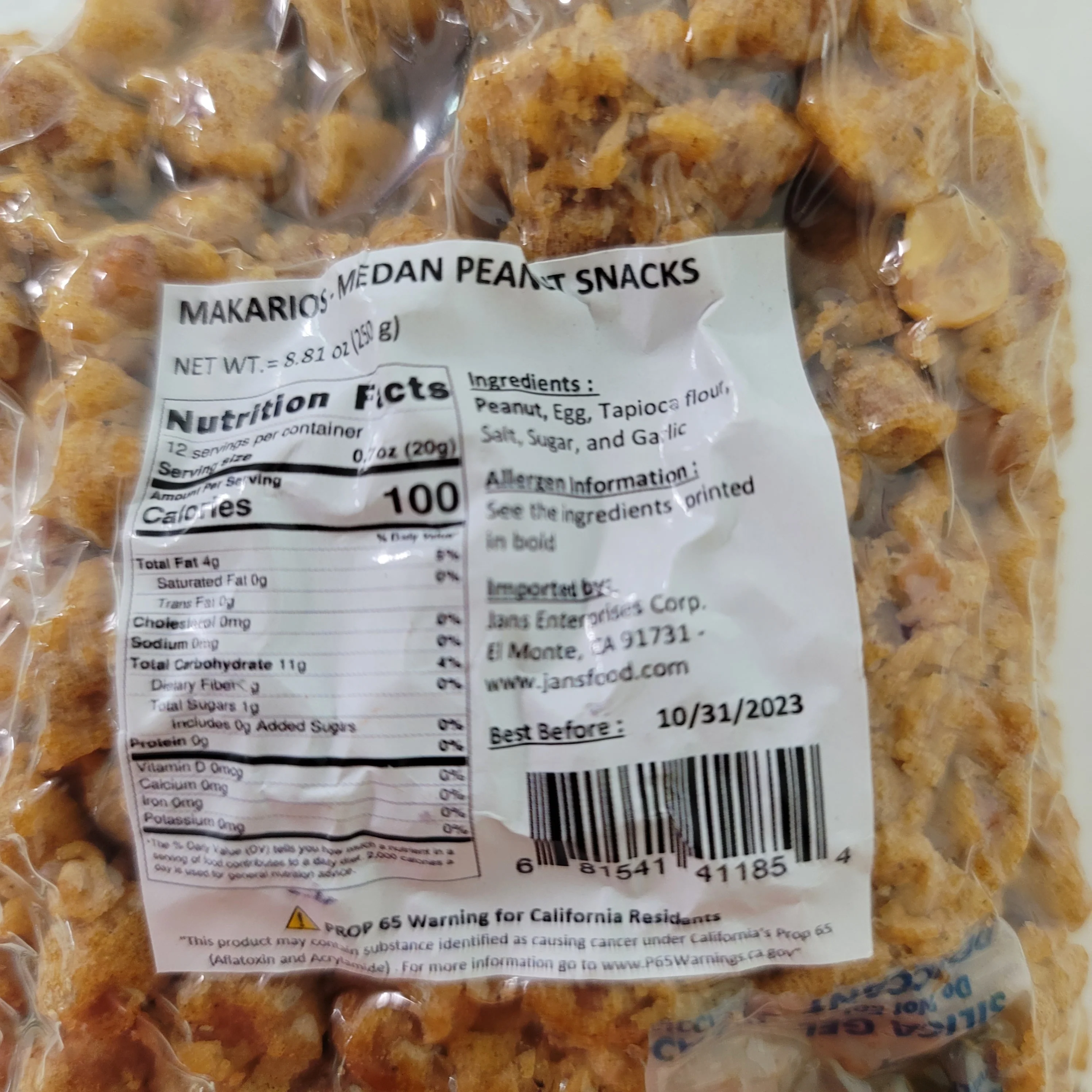 Makarios Coated Peanut (Kacang Telur Medan) 250 g - Image 2