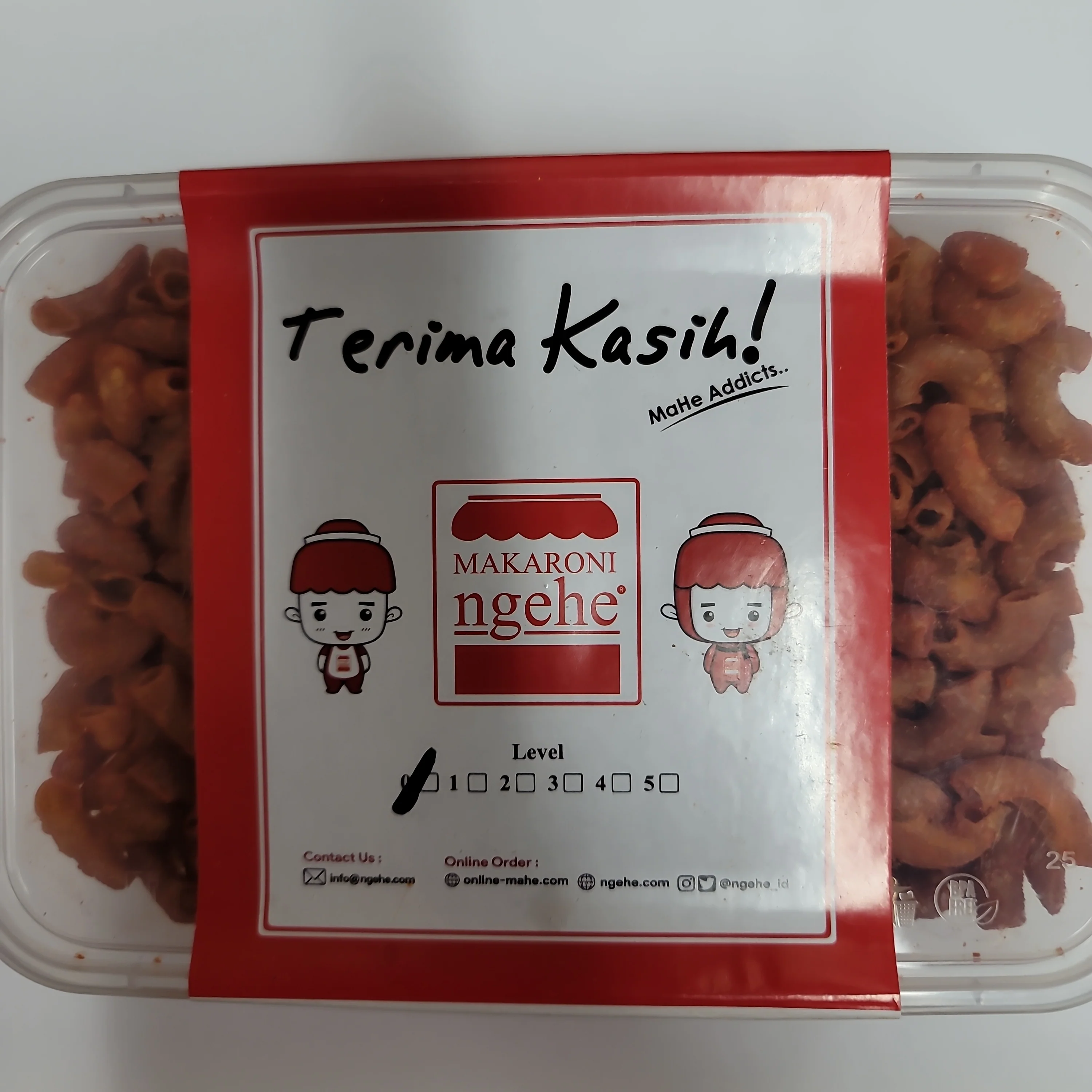 Makaroni Ngehe Level 0 Balado