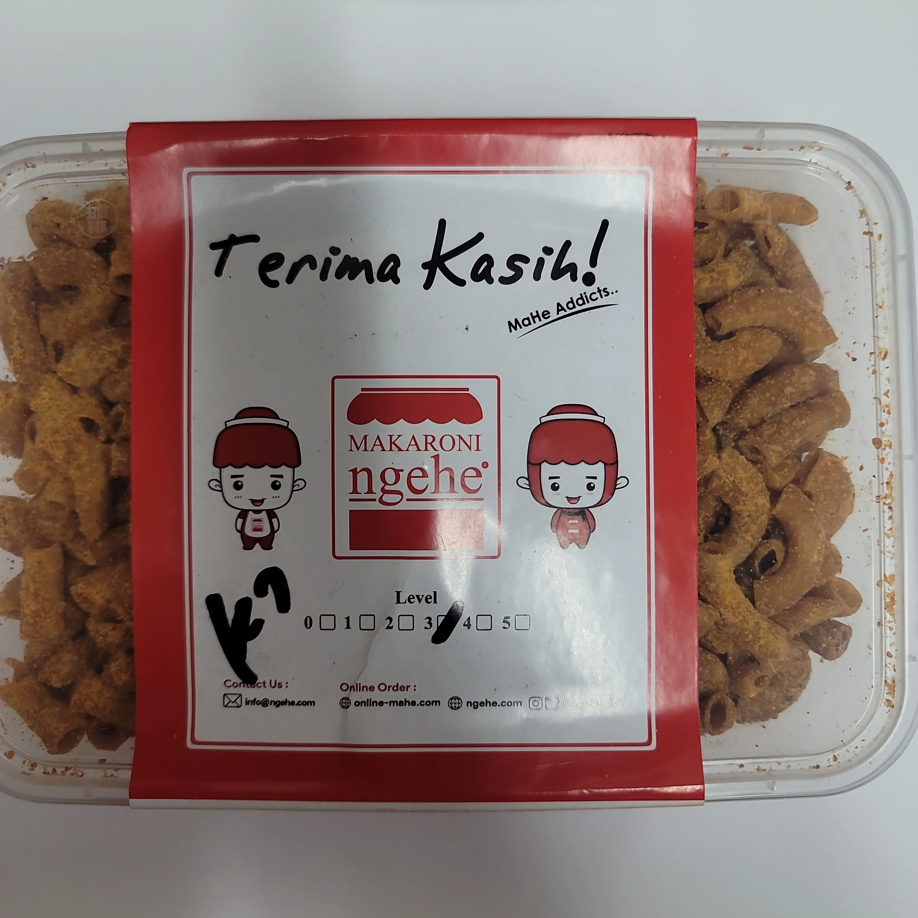 Makaroni Ngehe Level 3 Keju