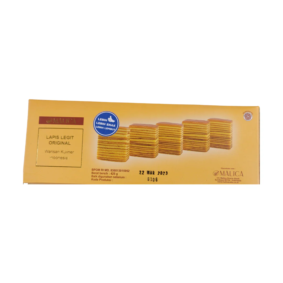 Malica Lapis Legit Original 425 g - Produksi Surabaya